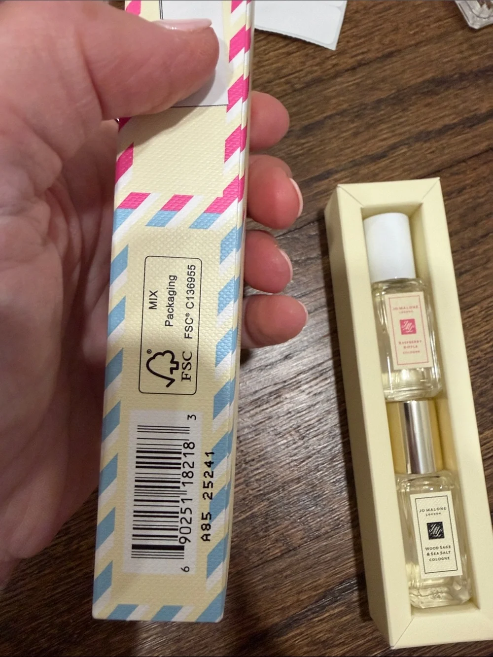 Jo Malone Mini Cologne Duo — Raspberry Ripple & Wood Sage & Seasalt